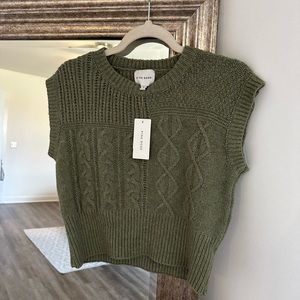 Green Sweater Vest
